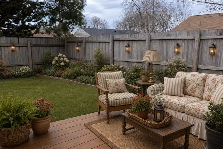 Garden Design: after, english country