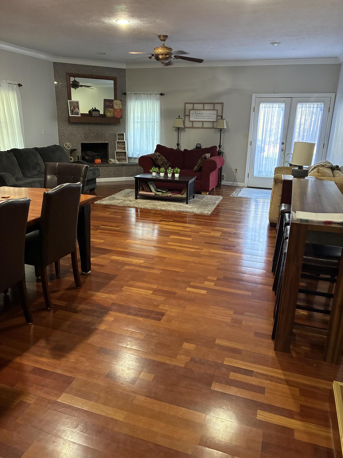 The room before the redesign