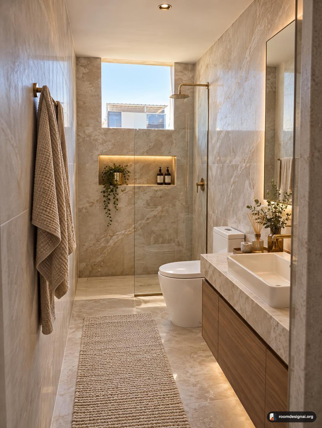 The room redesigned in Luxury Glam style