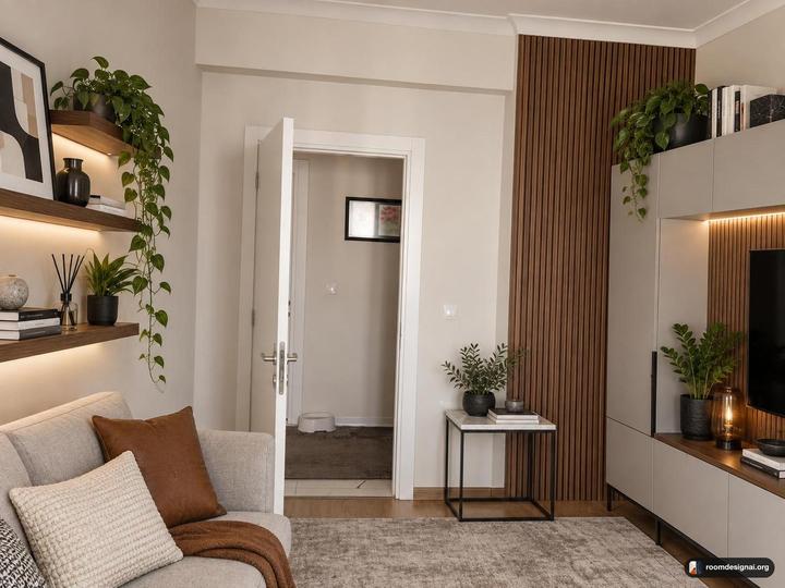 A room redesigned in Modern style