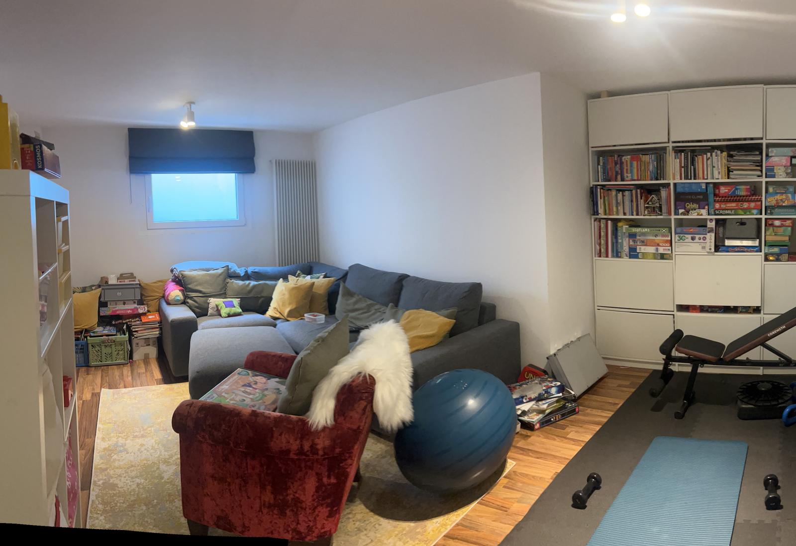 The room before the redesign