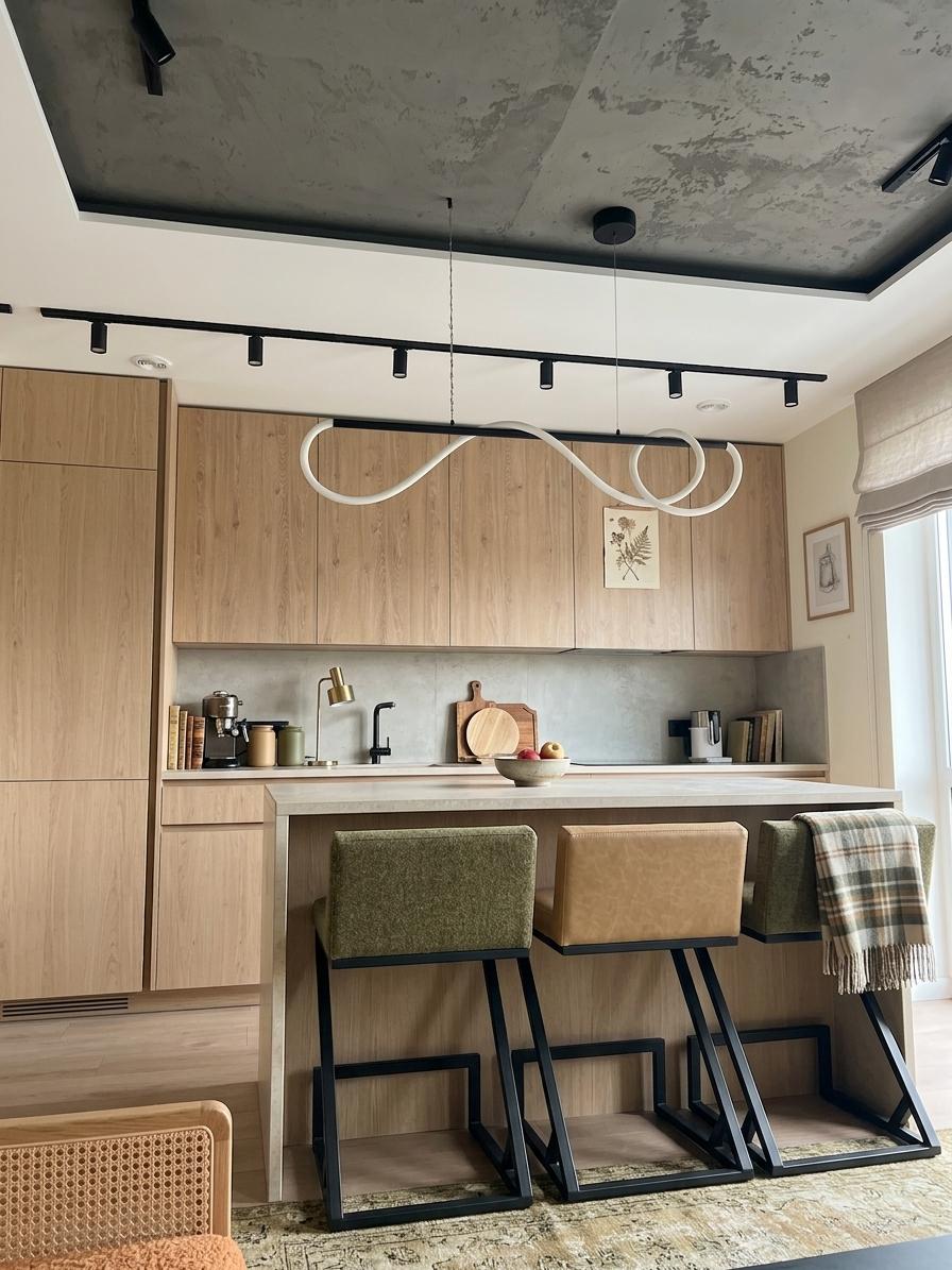 A room redesigned in Light Academia style