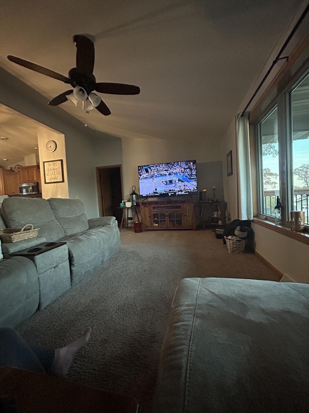 The room before the redesign