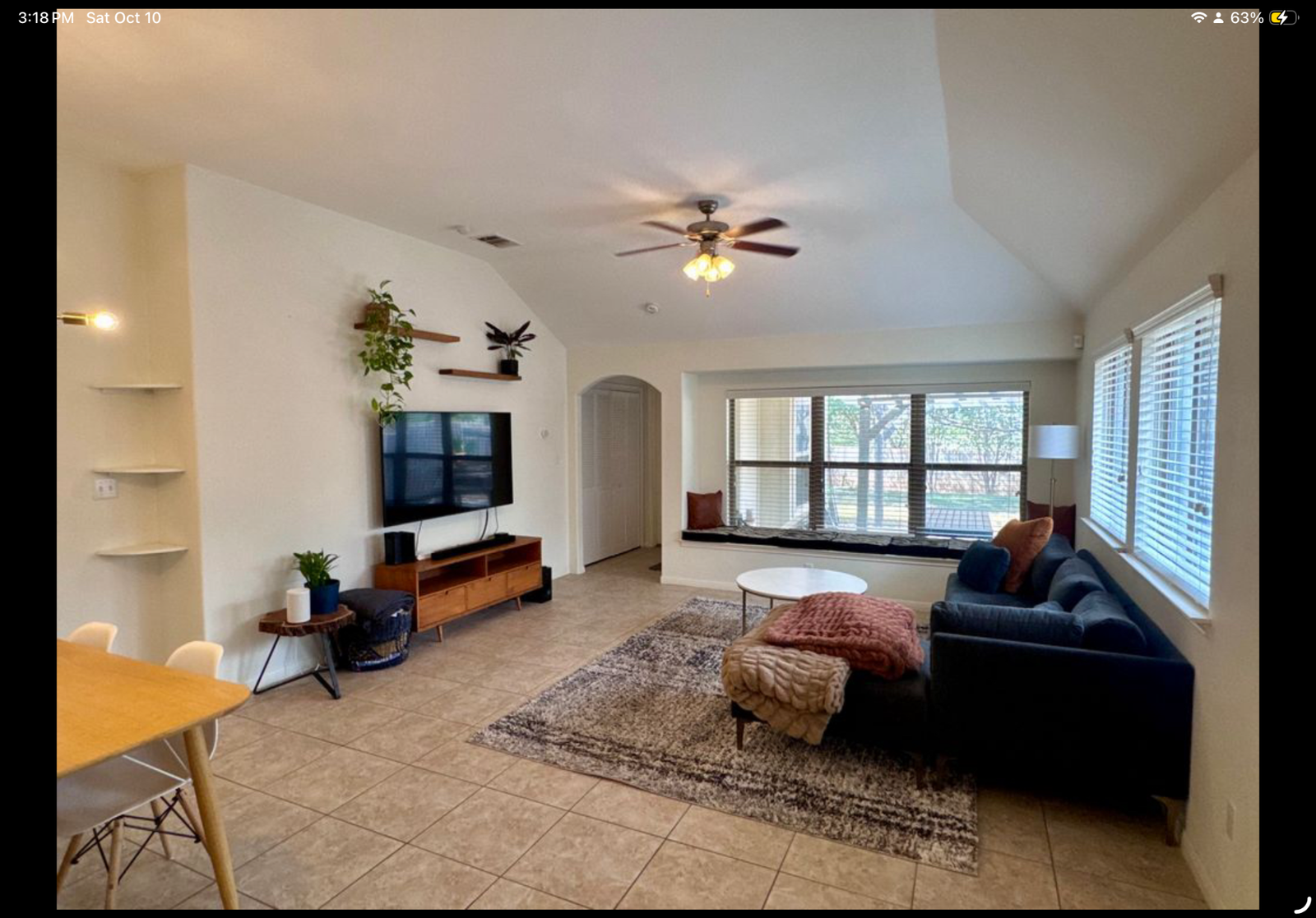 The room before the redesign