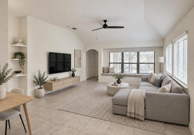 A real room redesigned in Minimalist style