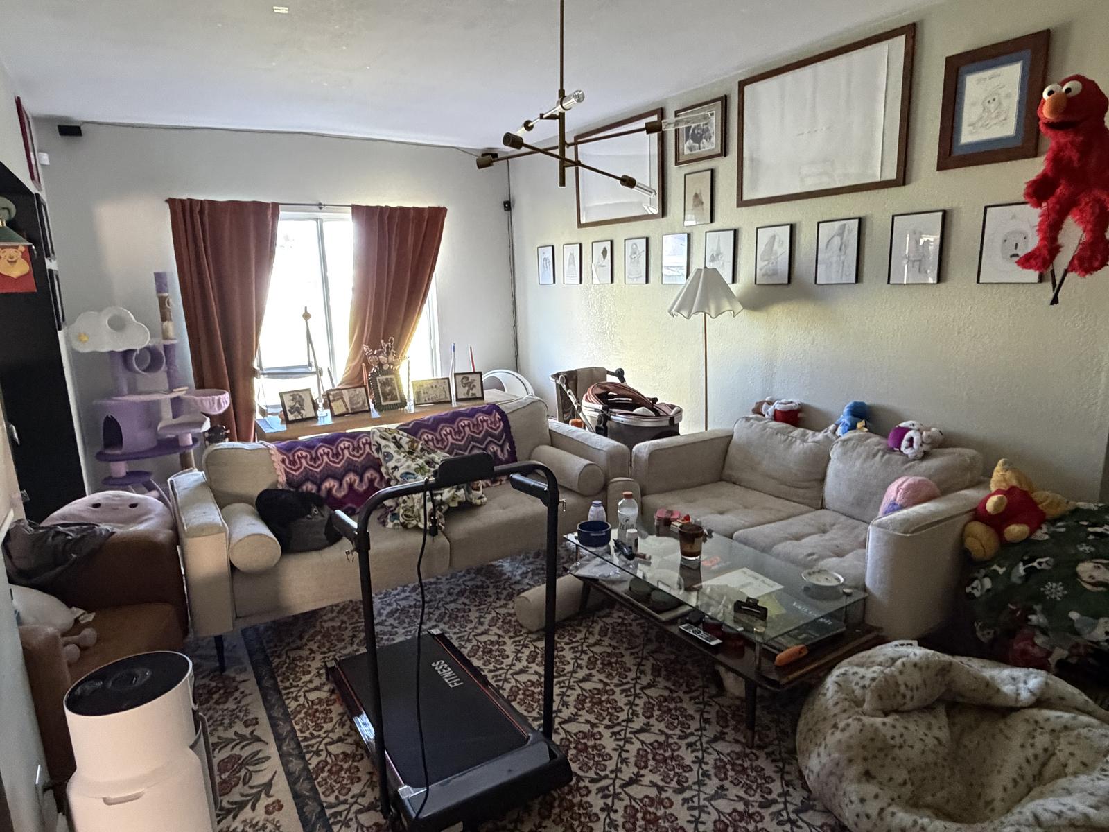 The room before the redesign