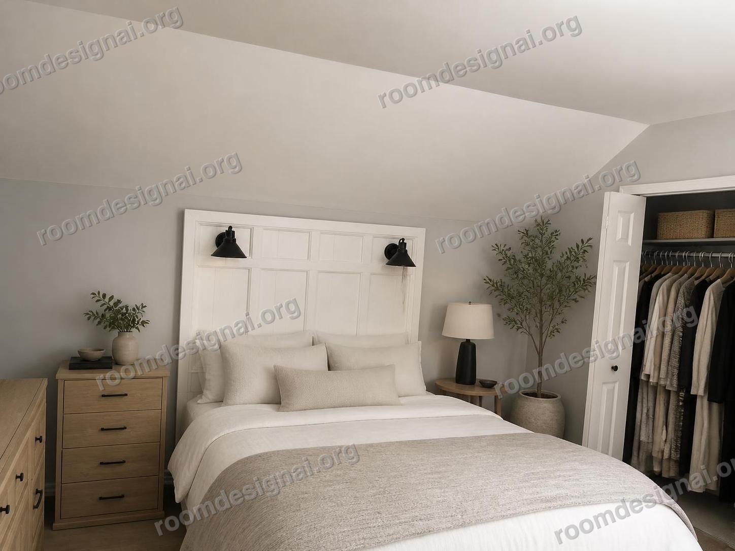The room redesigned in Modern style