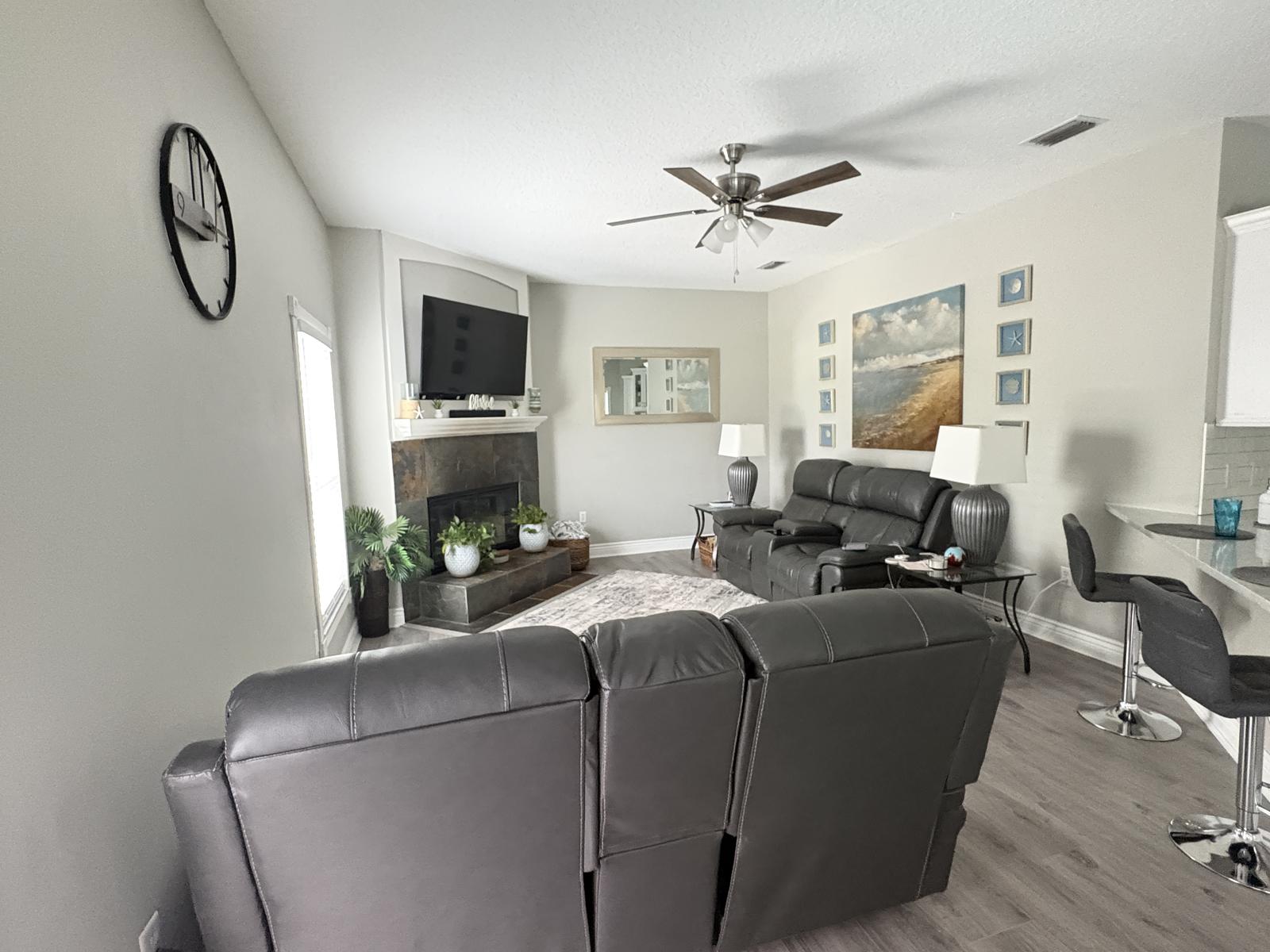 The room before the redesign