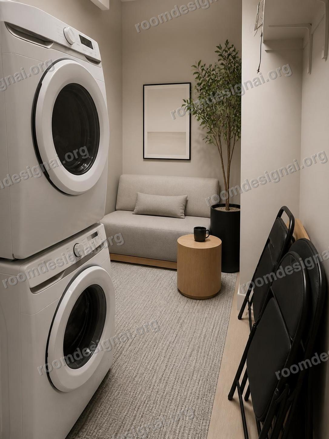 The room redesigned in Modern style