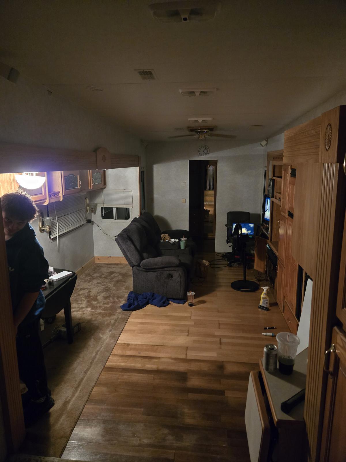 The room before the redesign